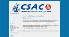 Desktop Screenshot of calypsosac.org
