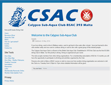 Tablet Screenshot of calypsosac.org